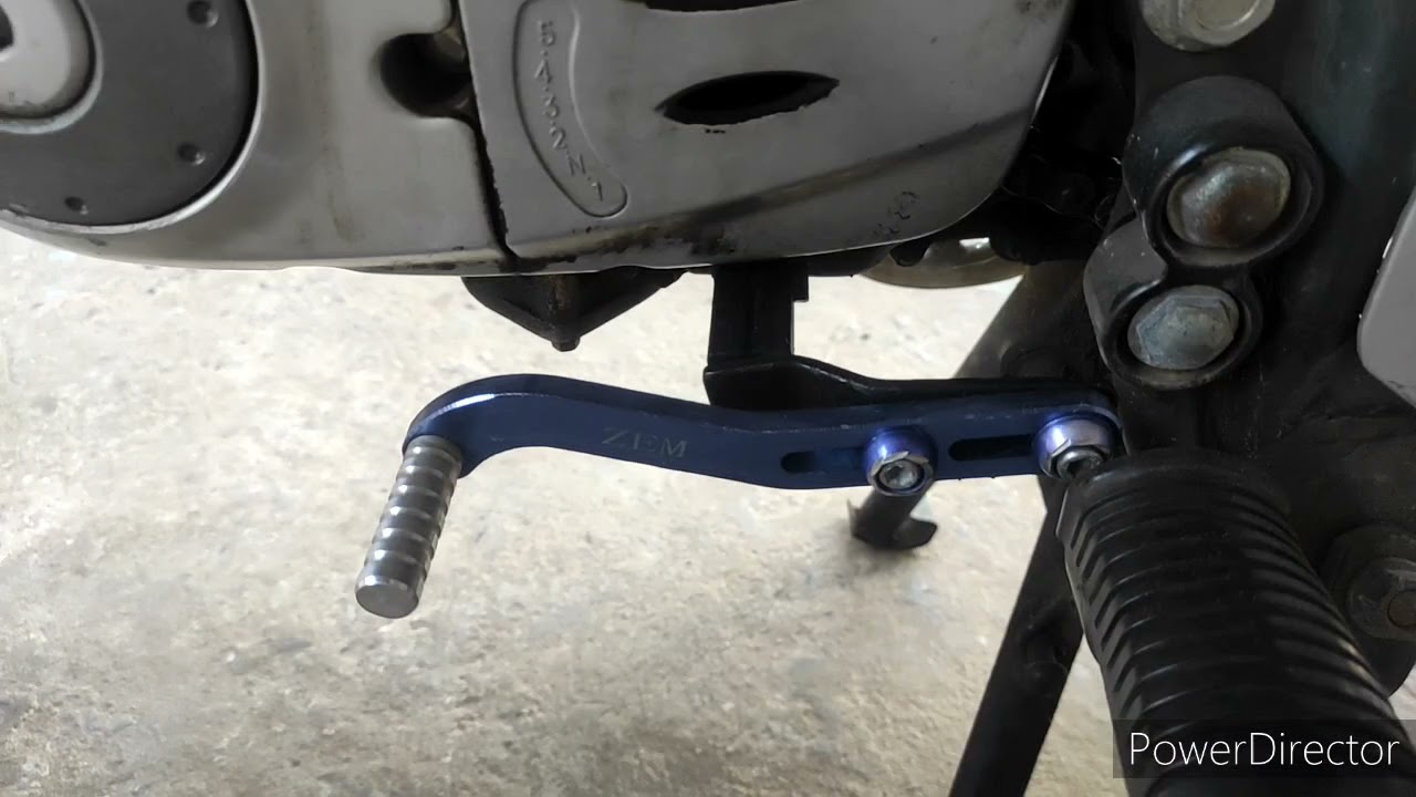 Pedal de câmbio universal - 9 meses depois! Suzuki YES 125 #suzuki #yes