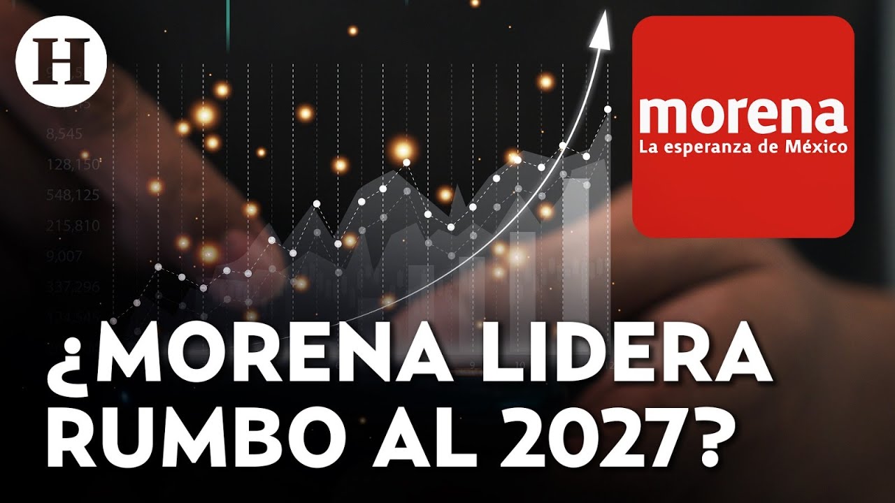 ¿Quién ganará en 2027? Morena lidera preferencia al voto rumbo a las próximas elecciones