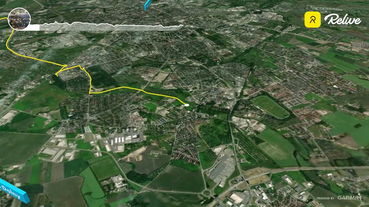 85 km rowerem