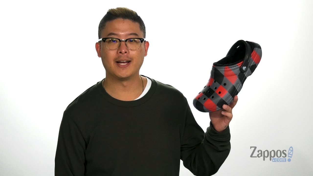 Crocs Classic Lined Plaid Clog SKU: 9427357