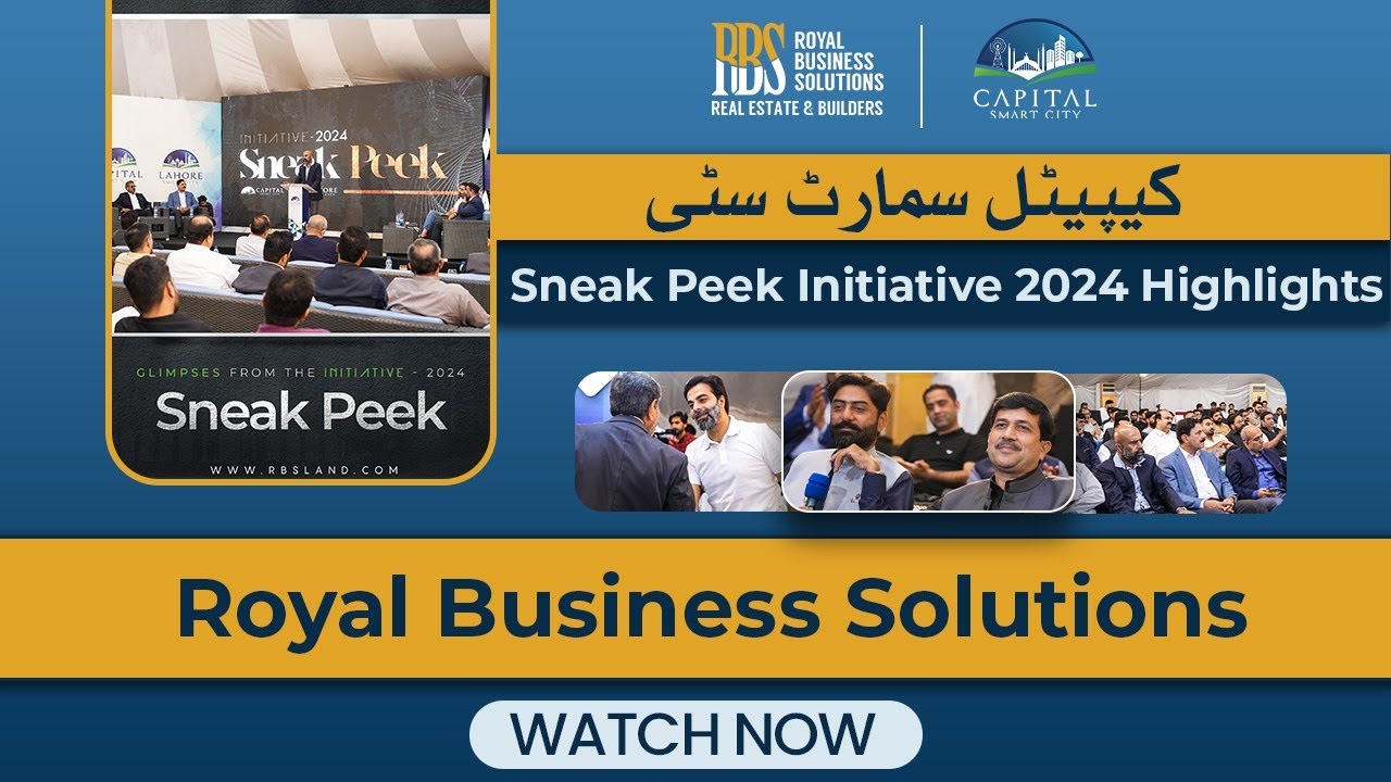 Capital Smart City Sneak Peek Initiative 2024 Highlights | Royal Business Solutions
