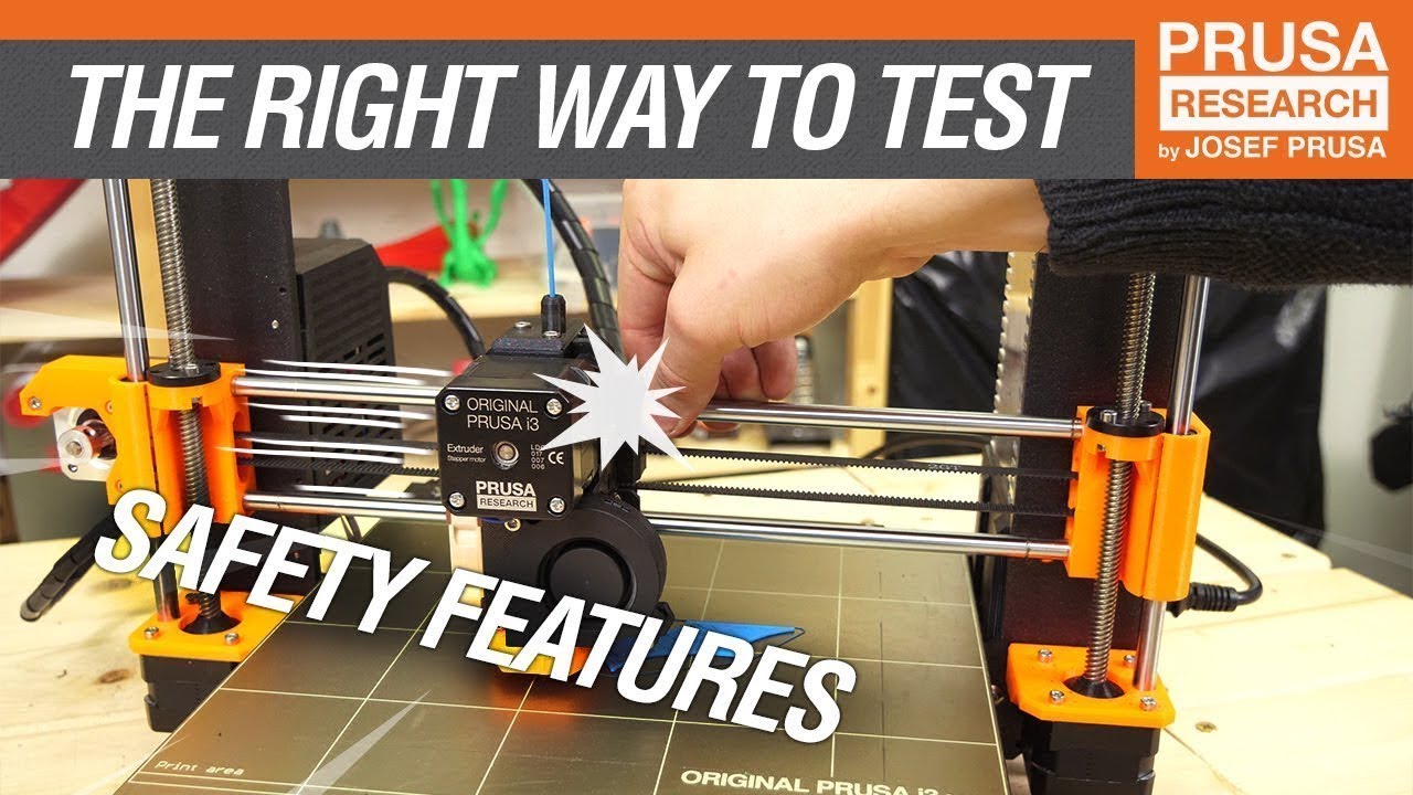 Система безопасности на Original Prusa i3 MK3