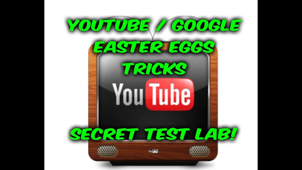 TOP YOUTUBE AND GOOGLE SECRET TRICKS / EASTER EGGS