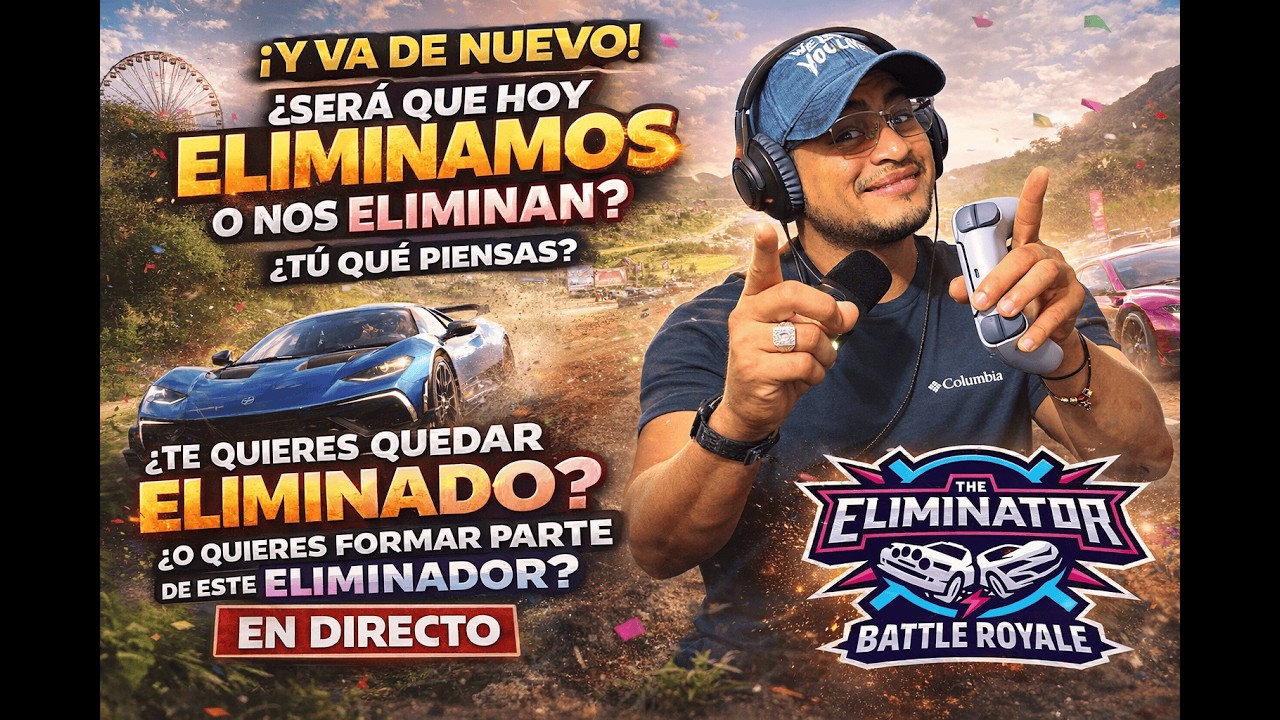 TE QUEDAS FUERA? O QUIERES FORMAR PARTE DEL ELIMINADOR? - FORZA HORIZON 5
