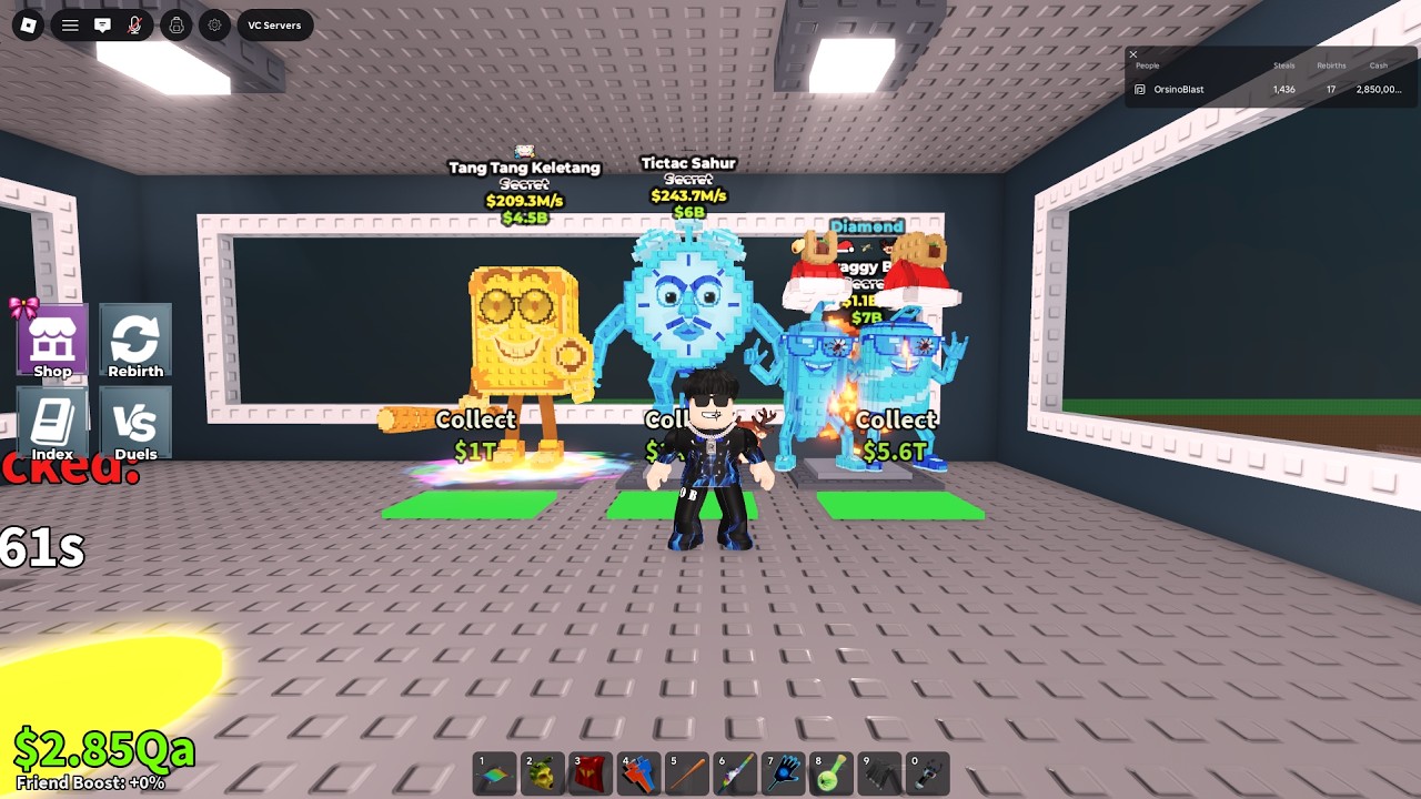 🔴Trading And PVP  In Steal A Brianrot!🔴