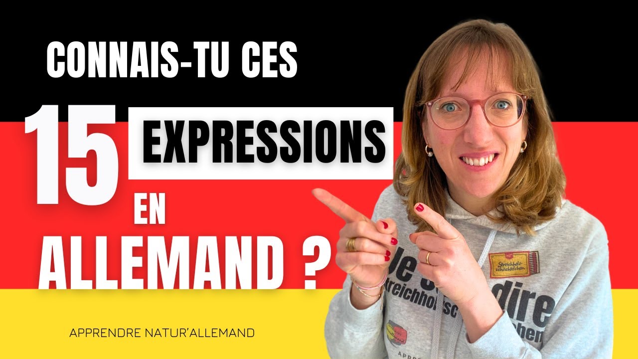 🇩🇪 Si tu connais ces 15 expressions alors ton niveau d'allemand est excellent.