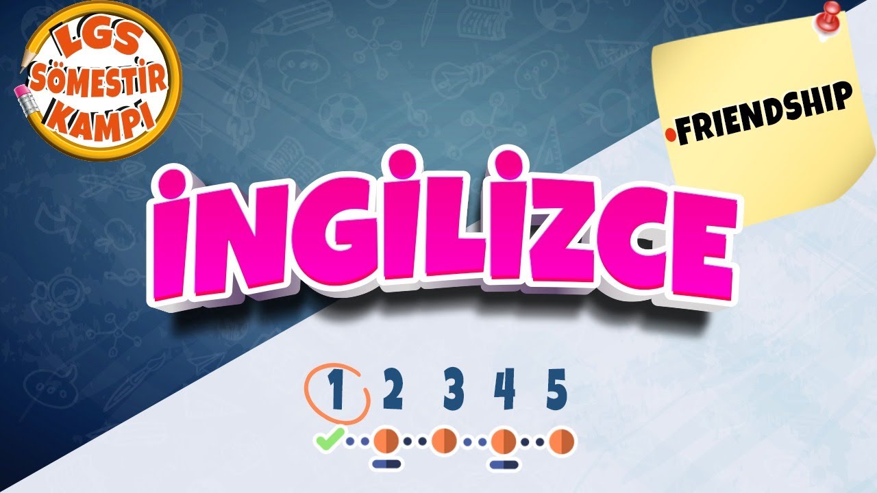 8. Sınıf İngilizce | Friendship | 2022