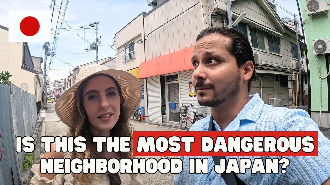 First Impression: Most Dangerous Neighborhoods in Osaka? 🇯🇵 Walking Through the Slums in Japan..