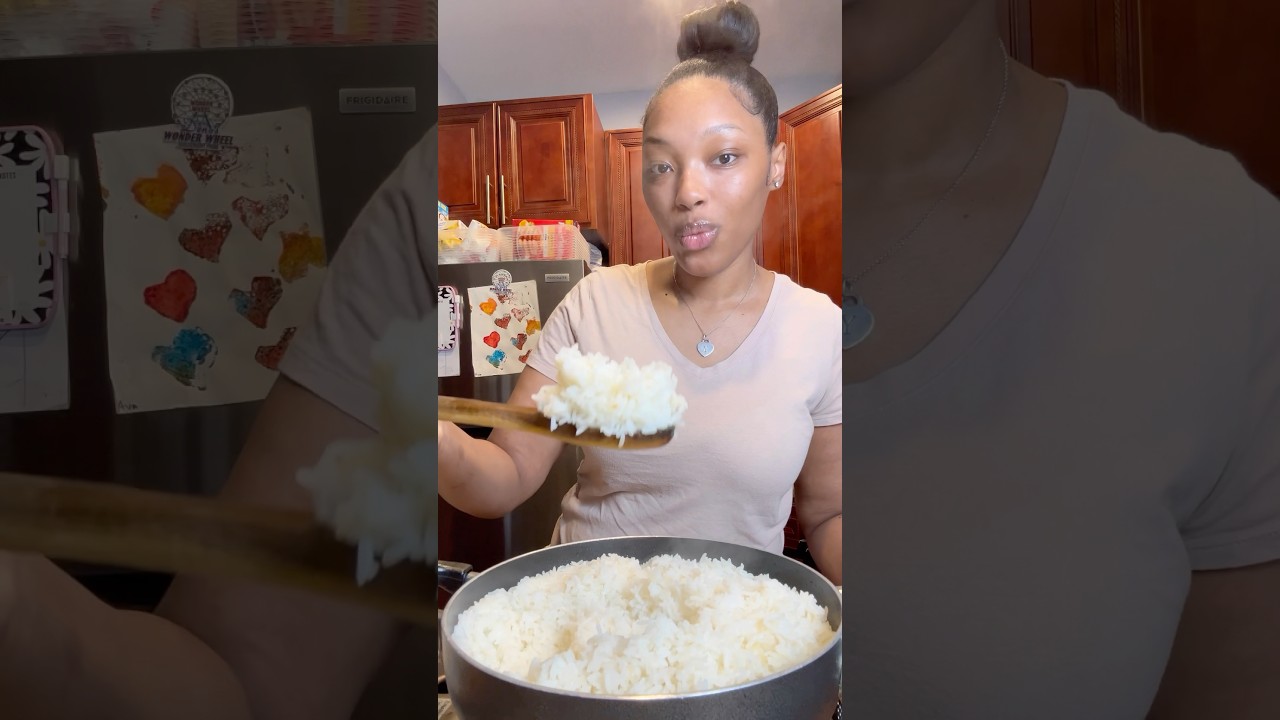 Diri Blan | Flavorful and Fluffy White Rice 🇭🇹 #haitianfood #easyrecipe