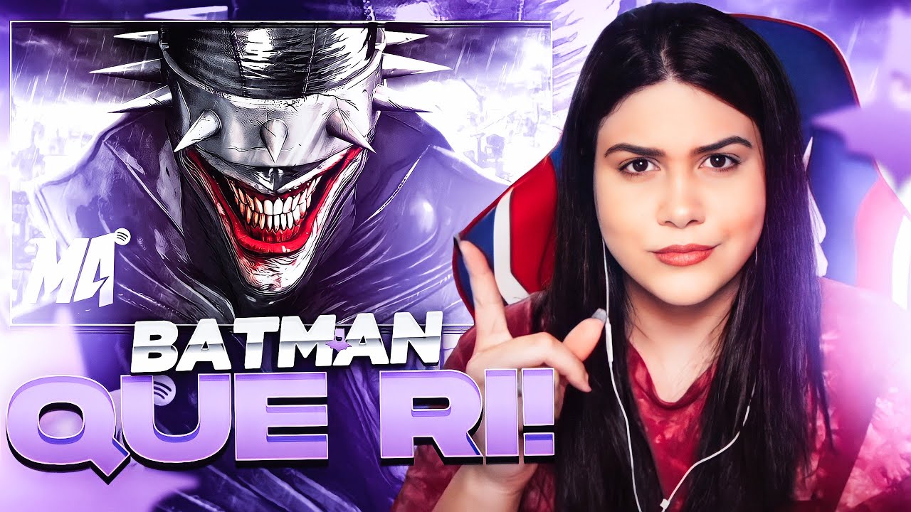 REAGINDO AO BATMAN QUE RI (DC Comics) - Piada Mortal