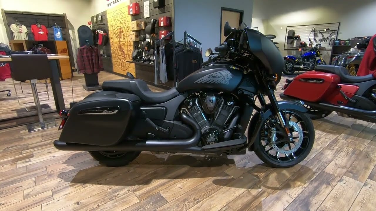 New 2026 Indian Chieftain PowerPlus Dark Horse 112 w/PowerBand Motorcycle For Sale In Lakeville, MN