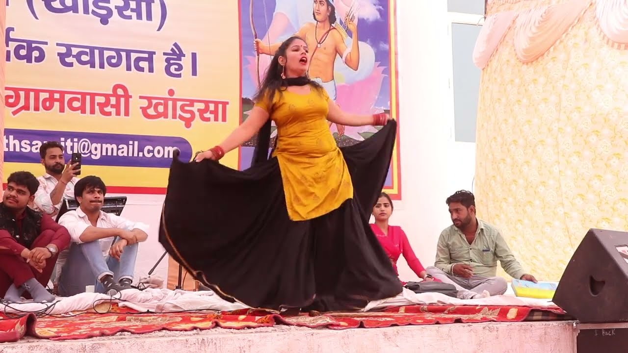 Amisha Poonia Ka Super Hit Dance 2024#Tane Dil Jaan Te Chau#Khandsha Program#Shree Shyam Dance