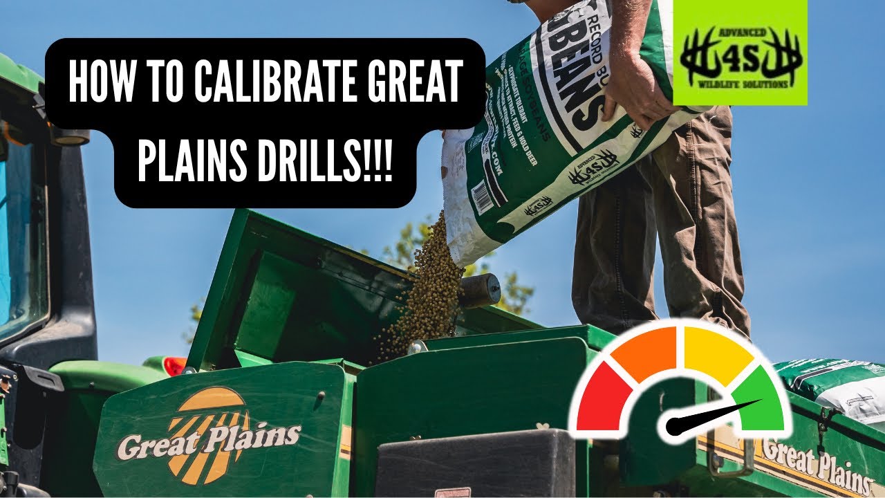 How To Calibrate a Great Plains No-Till Drill for Planting!!!