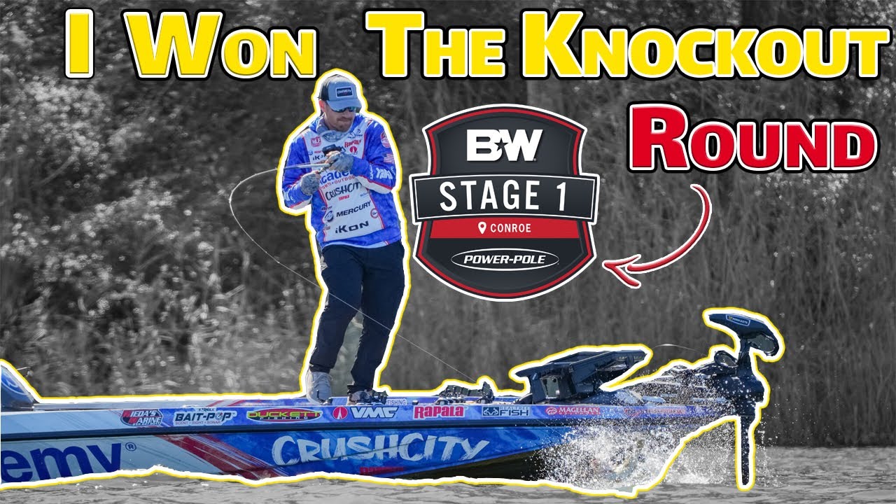 EPIC Knockout Round Win: ( Stage 1 Lake Conroe Texas Tournament Vlog Day 3 4K )