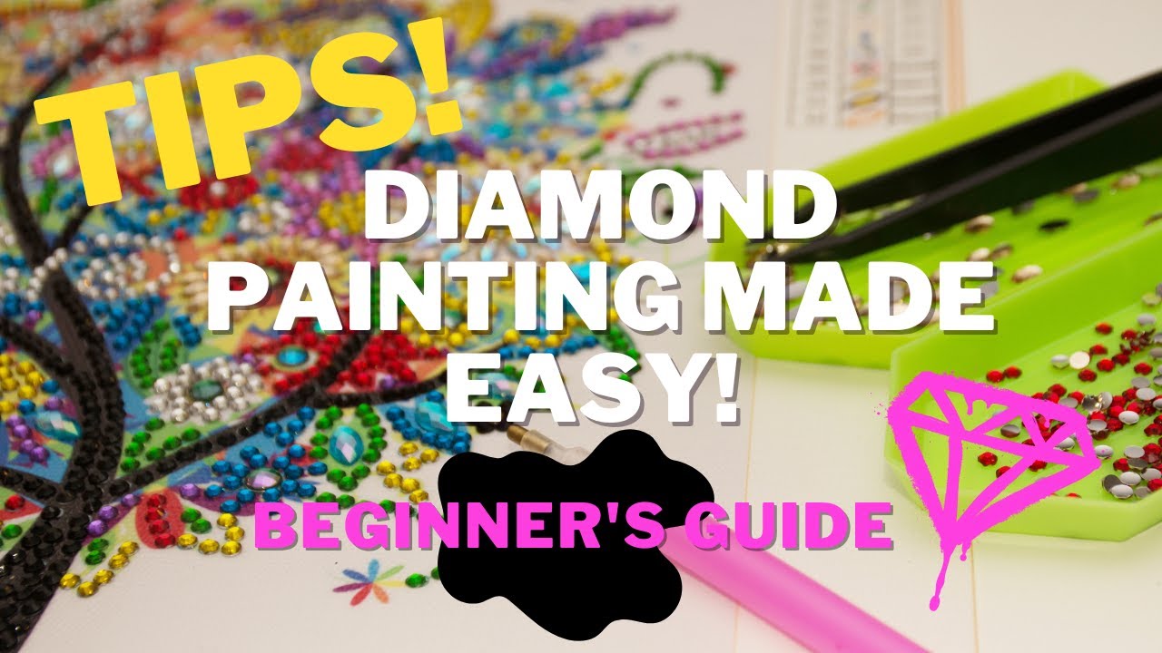 Beginner-Friendly Diamond Painting: Tips, Techniques, and Inspiration #beginners #diamondpainting