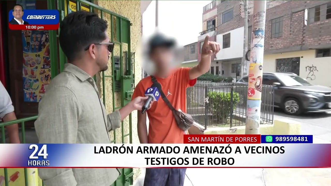 ¡Terror en SMP! Delincuentes vestidos de policías interceptan y asaltan a conductor de camioneta