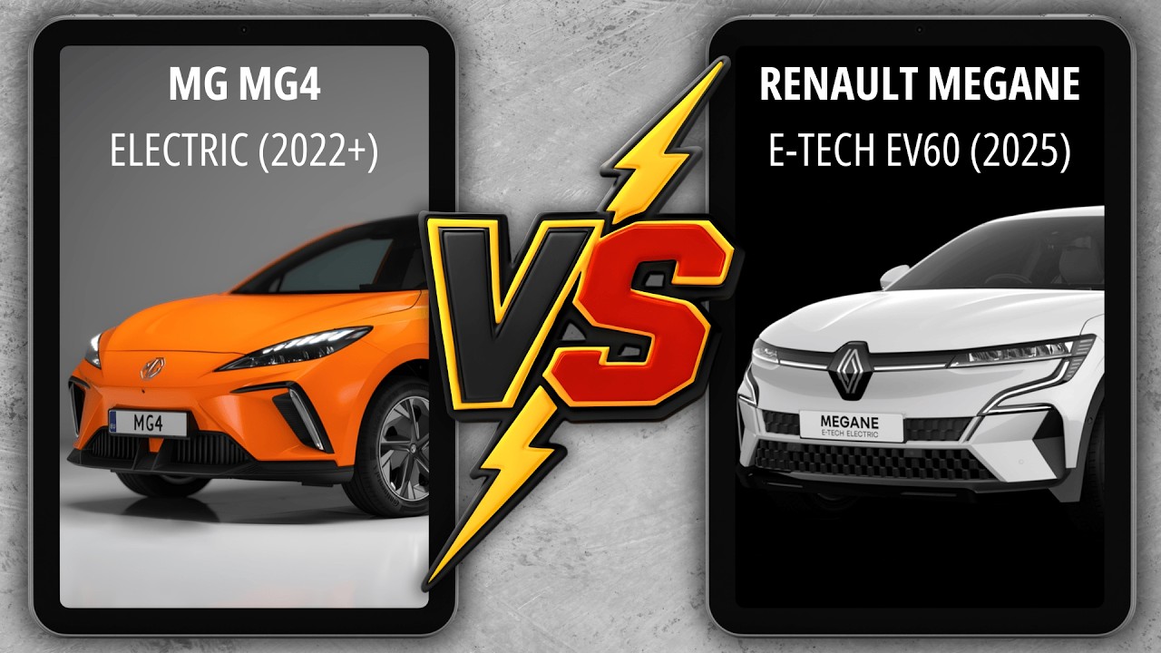 MG4 Electric vs Renault Megane E-Tech | Which EV Wins? ⚡️