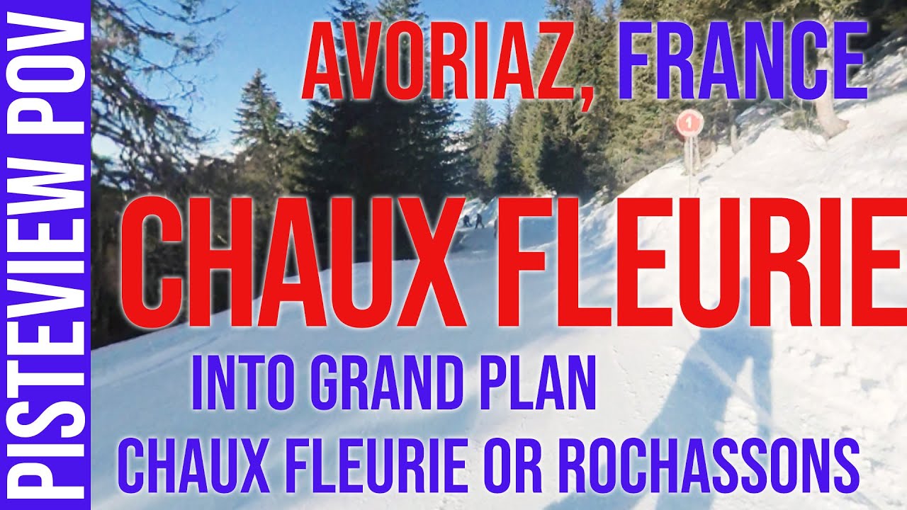 Avoriaz, France, Chaux Fleurie into Grand Plan Pisteview - Boardie Ski and Snowboarding