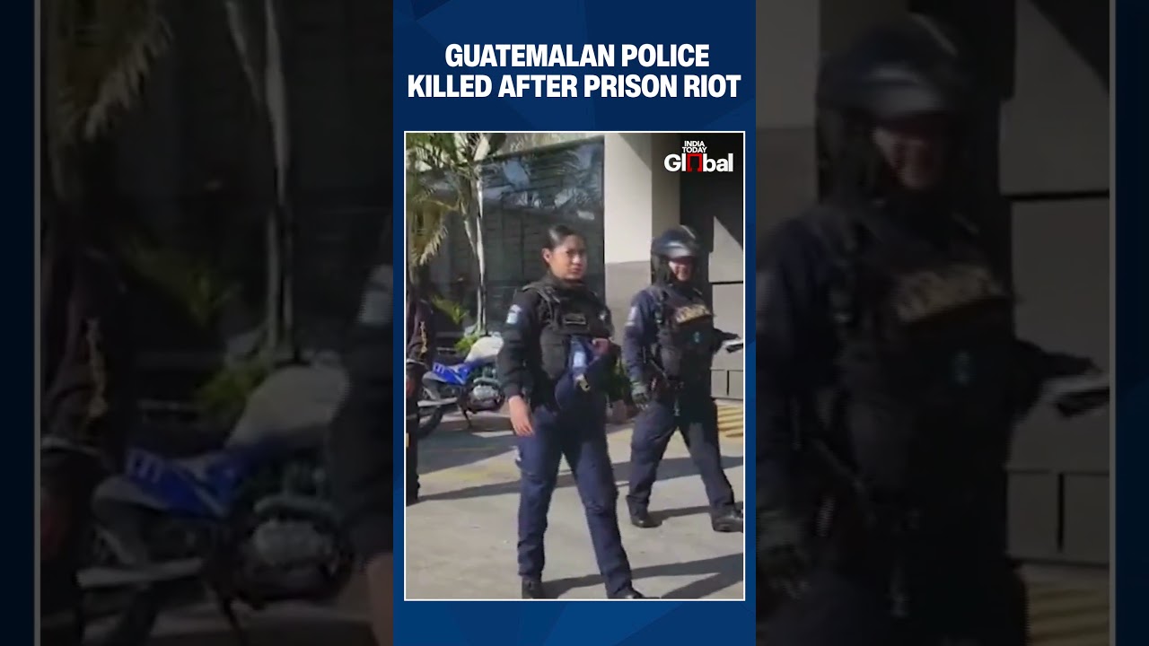 Two Guatemala Police Officers Killed in Shooting Attacks After Prison Retaken, Gang Leader Captured