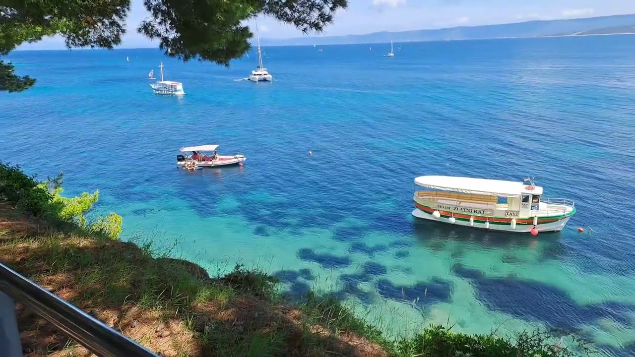 Bol Brac Island Croatia 🇭🇷 4K Zlatni Rat - Golden Horn June 2023