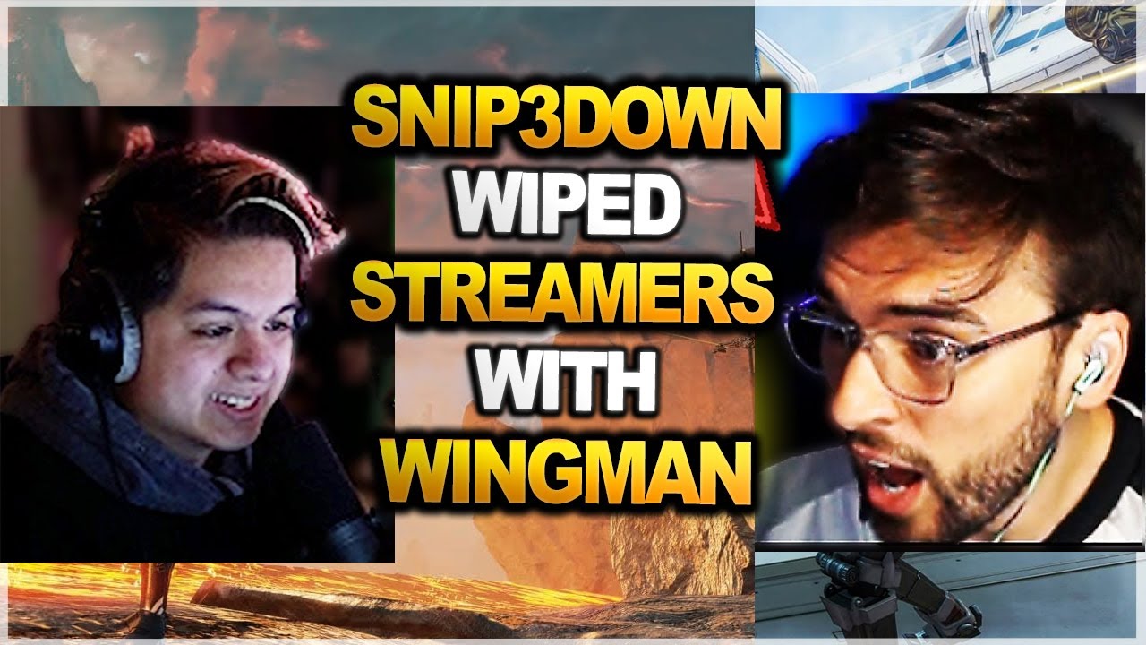 SNIP3DOWN wiped out NRG Apryze's team with WINGMAN INSANE CLUTCH in ranked