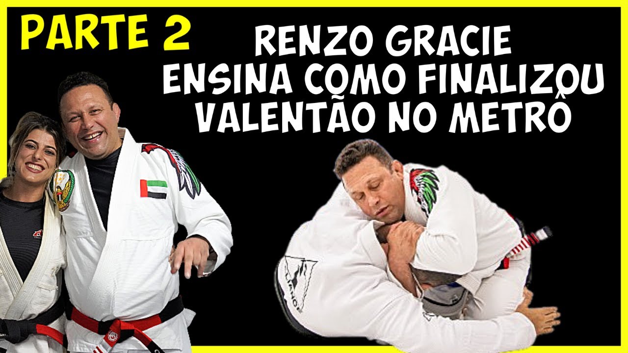 RENZO GRACIE EXPLICA CONCEITOS E ATAQUES DA MEIA GUARDA