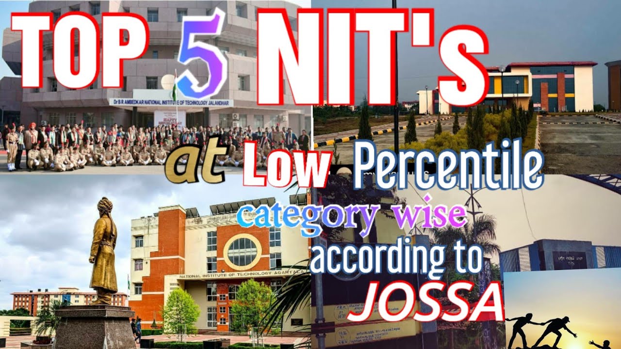 TOP 5 NITs At  Low Rank🔥/ closing Rank