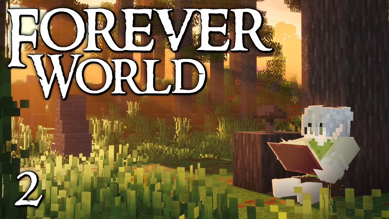 Building a Hobbiton Forest in my Forever World | Episode 2