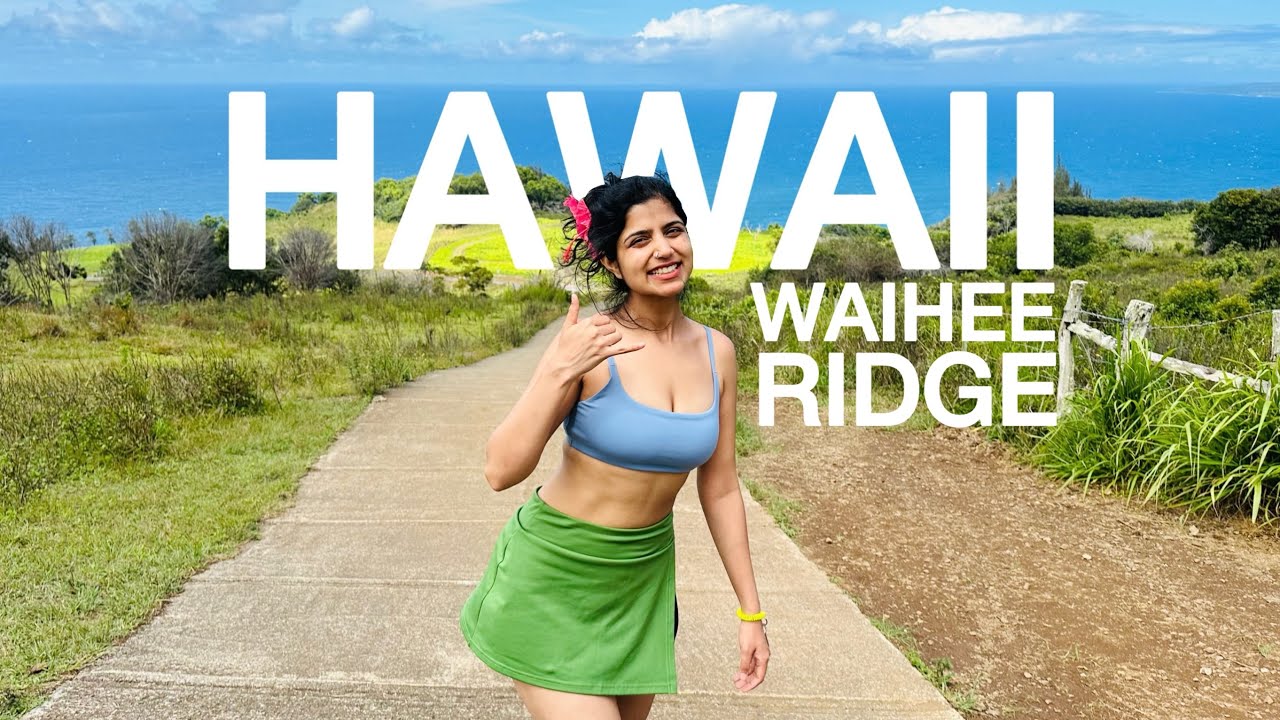 HAWAII | Waihee Ridge Trail Maui Hawaii | Hindi Vlog | Indian Girl Vloggers Channels