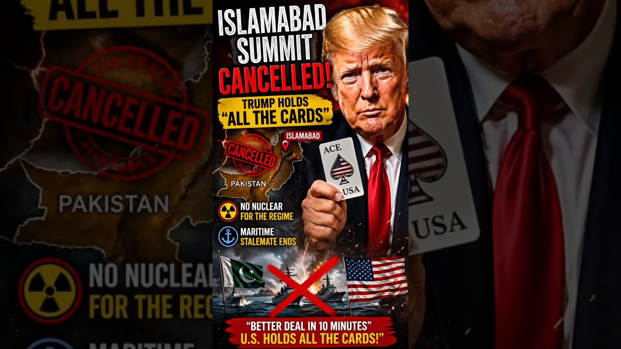 🚨 ALL THE CARDS: Trump Cancels Peace Summit, Demands Better Deal 🇺🇸 #GeoStratNews