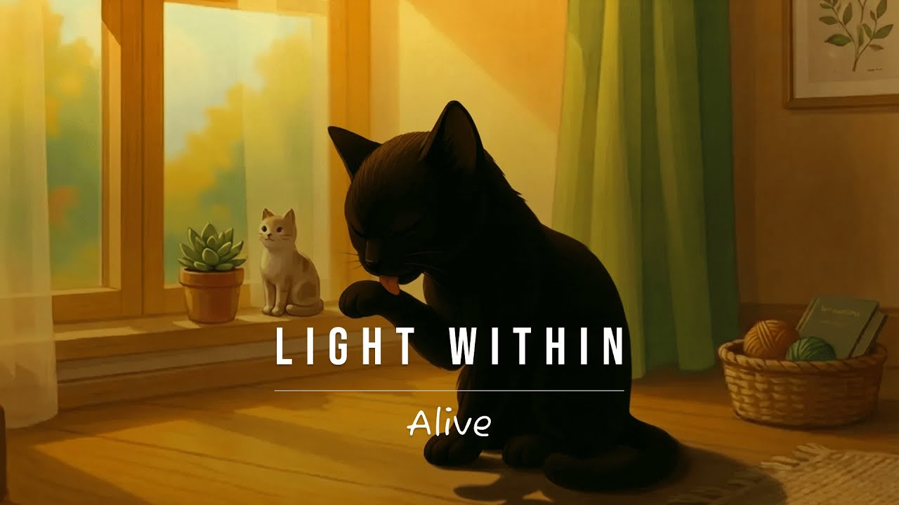 Light Within 🕯️🐈 | Deep Meditative Ambience for Inner Peace