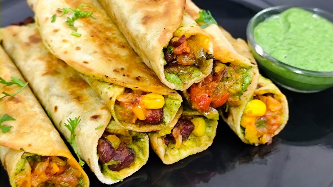 Taquitos Recipe - पिज़्ज़ा फ्रैंकी सब भूल जायेंगे जब बनायेंगे बहोत ही टेस्टी और हेल्थी मेक्सिकन रोल