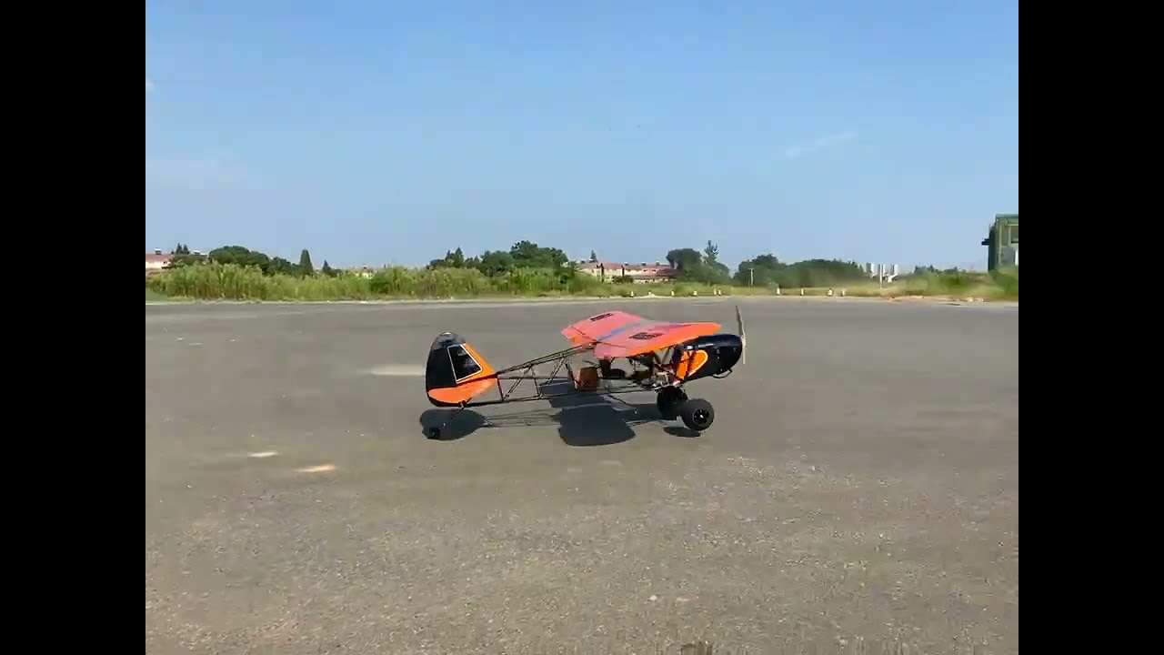 2.33M ARF Balsa Savage Bobber take-off