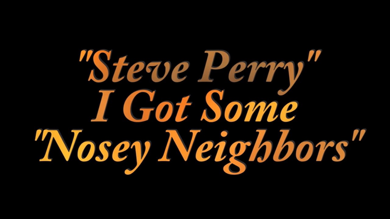 STEVE PERRY   
