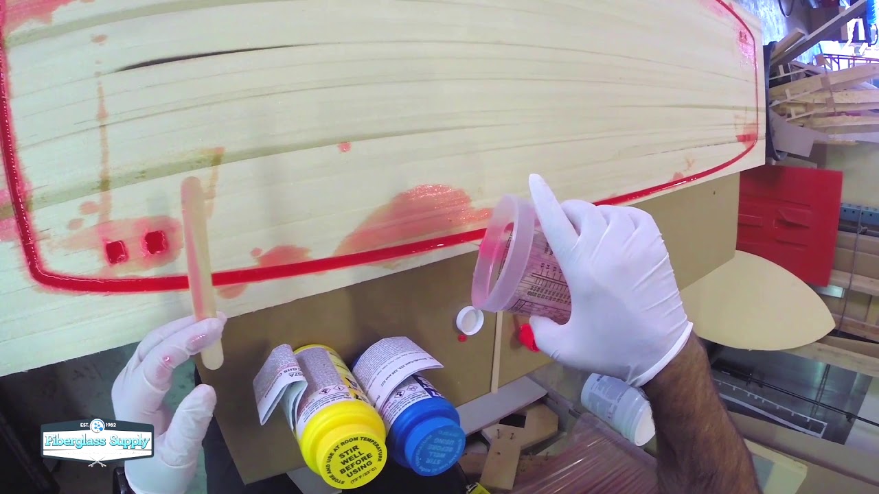How to build a Twin Tip Kiteboard - Part 1 Preparing the Core