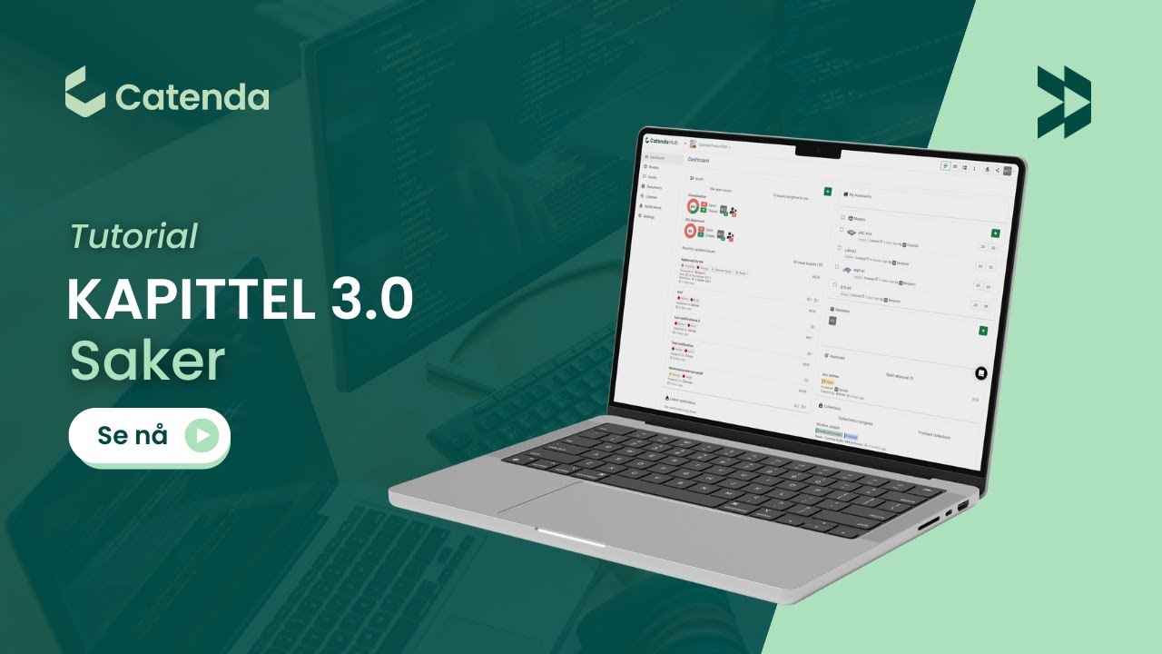 [NOR - Catenda Hub] Kapittel 3.0 - Saker