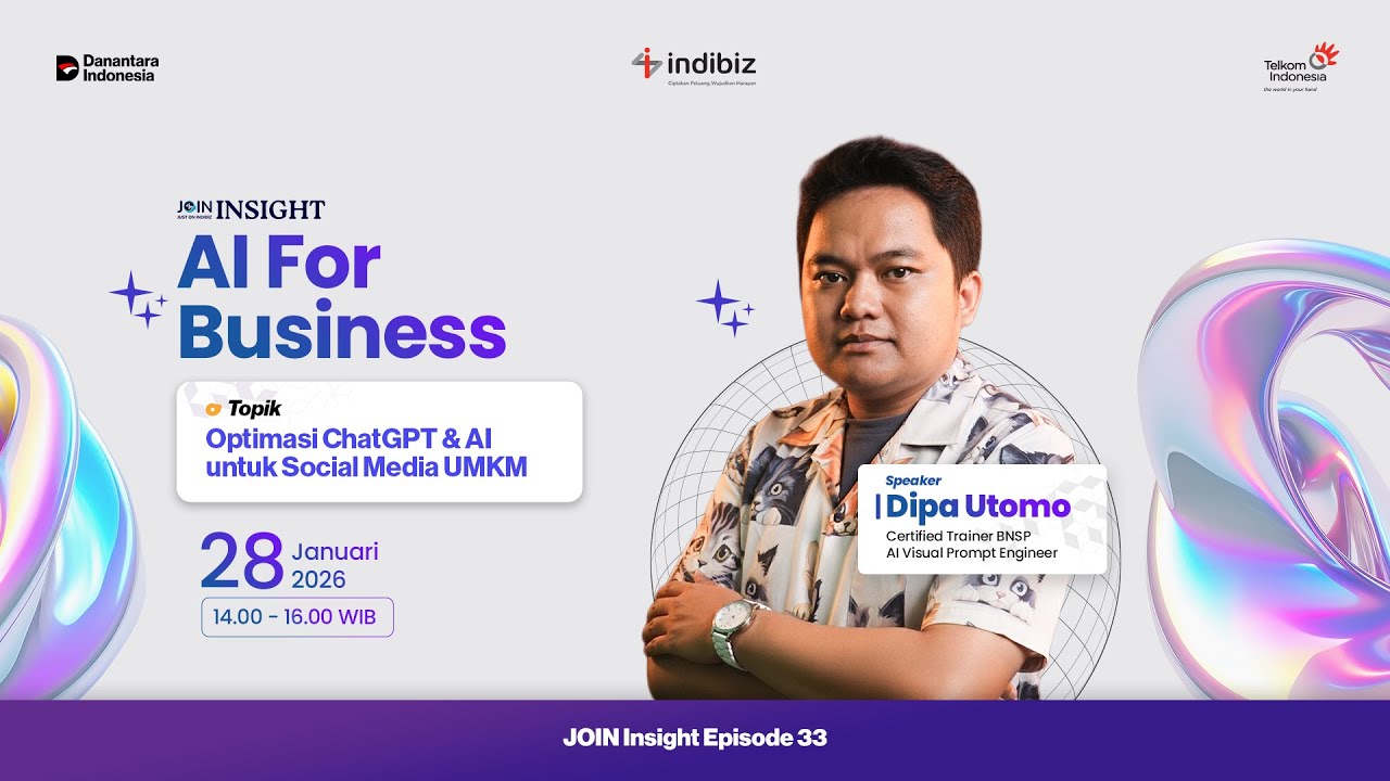 AI For Business : Optimasi ChatGPT dan AI untuk Social Media UMKM