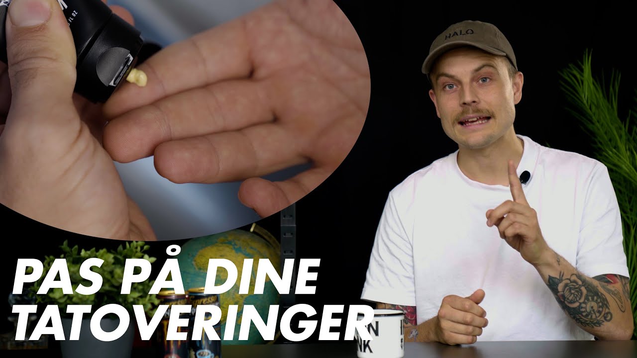 Sådan Plejer Du Din Tatovering *Tatoverings helingsproces* | IRON & INK TATTOO