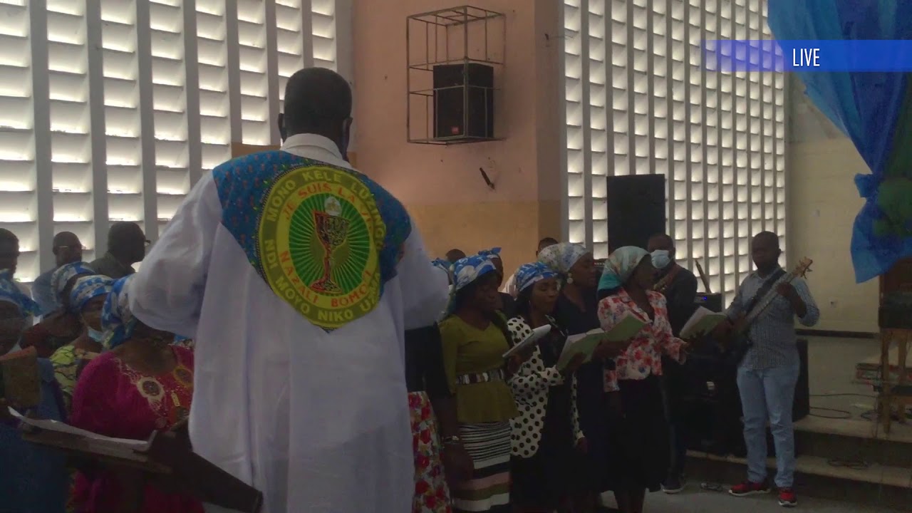 Mono mene Wa, Par la Chorale Lisanga de Saint Augustin de Lemba