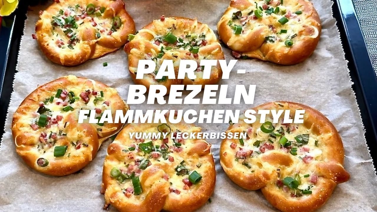 🥳 Party - Brezeln Flammkuchen - Style 😋