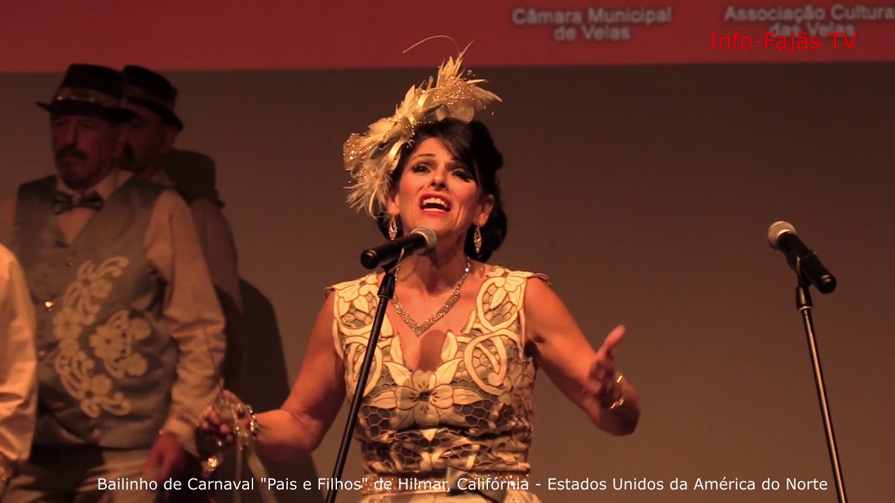 BAILINHO DE CARNAVAL vindo de Hilmar, Califórnia atua no Auditório Municipal de Velas