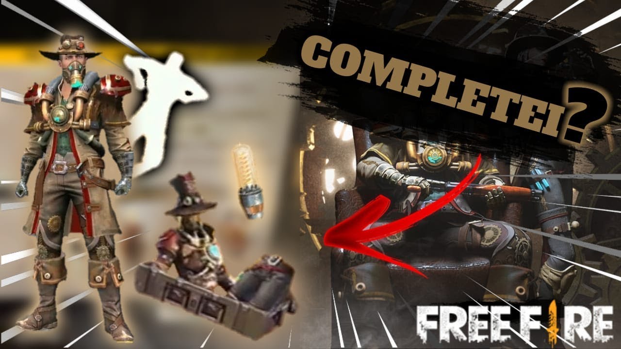 ATUALIZEI! O NOVO PASSE DE ELITE (REVOLUÇÃO STEAMPUNK) FREE FIRE