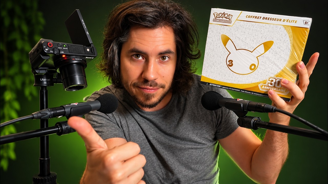 ASMR Pok&eacute;mon - 30th Anniversary ETB