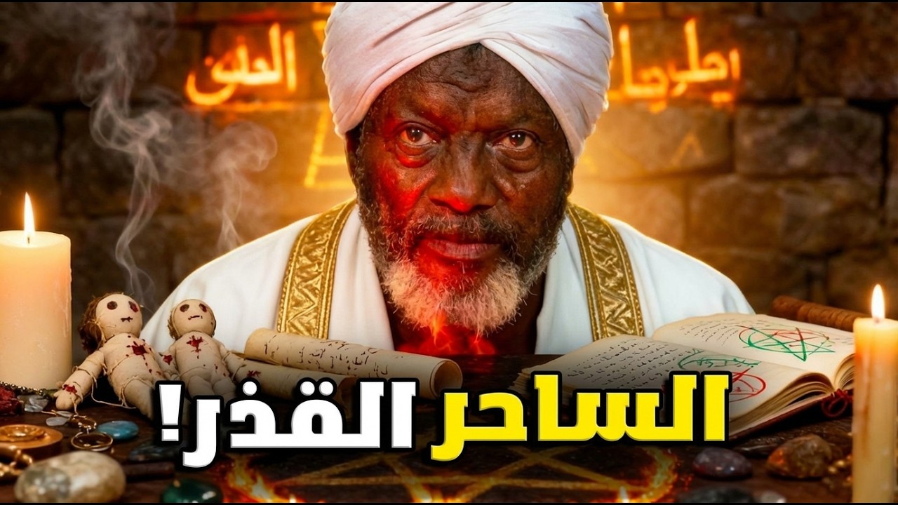 ساحر سوداني سخر أبناء ابليس ووصل لابشع درجات السحر ثم تاب ! لن تصدق ما فعله الشياطين معه