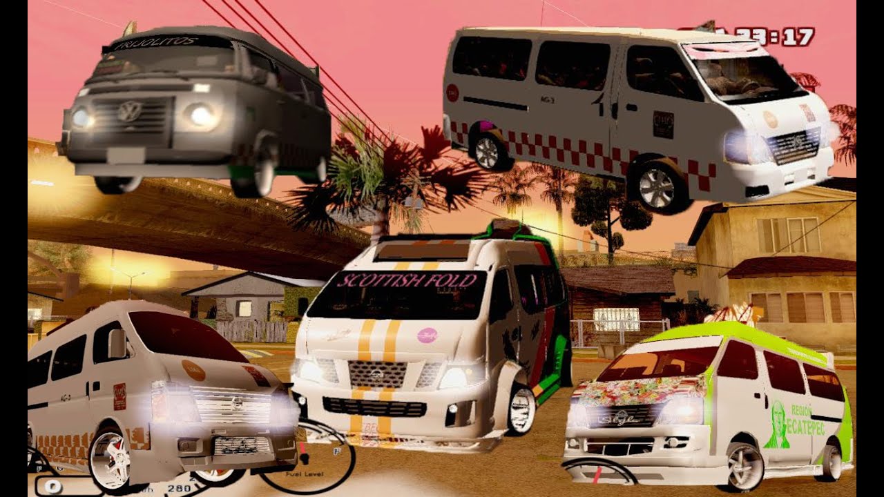 Descargar pack de combis Ecatepec GTA SA