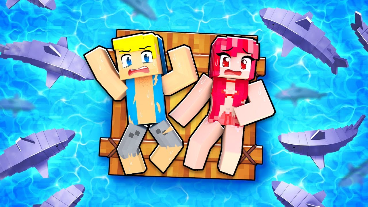 SBRISER E ZOE SOLI BLOCCATI SU UNA ZATTERA Su Minecraft!