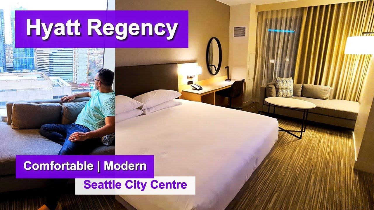 Hyatt Regency hotel Seattle | Comfortable and modern!