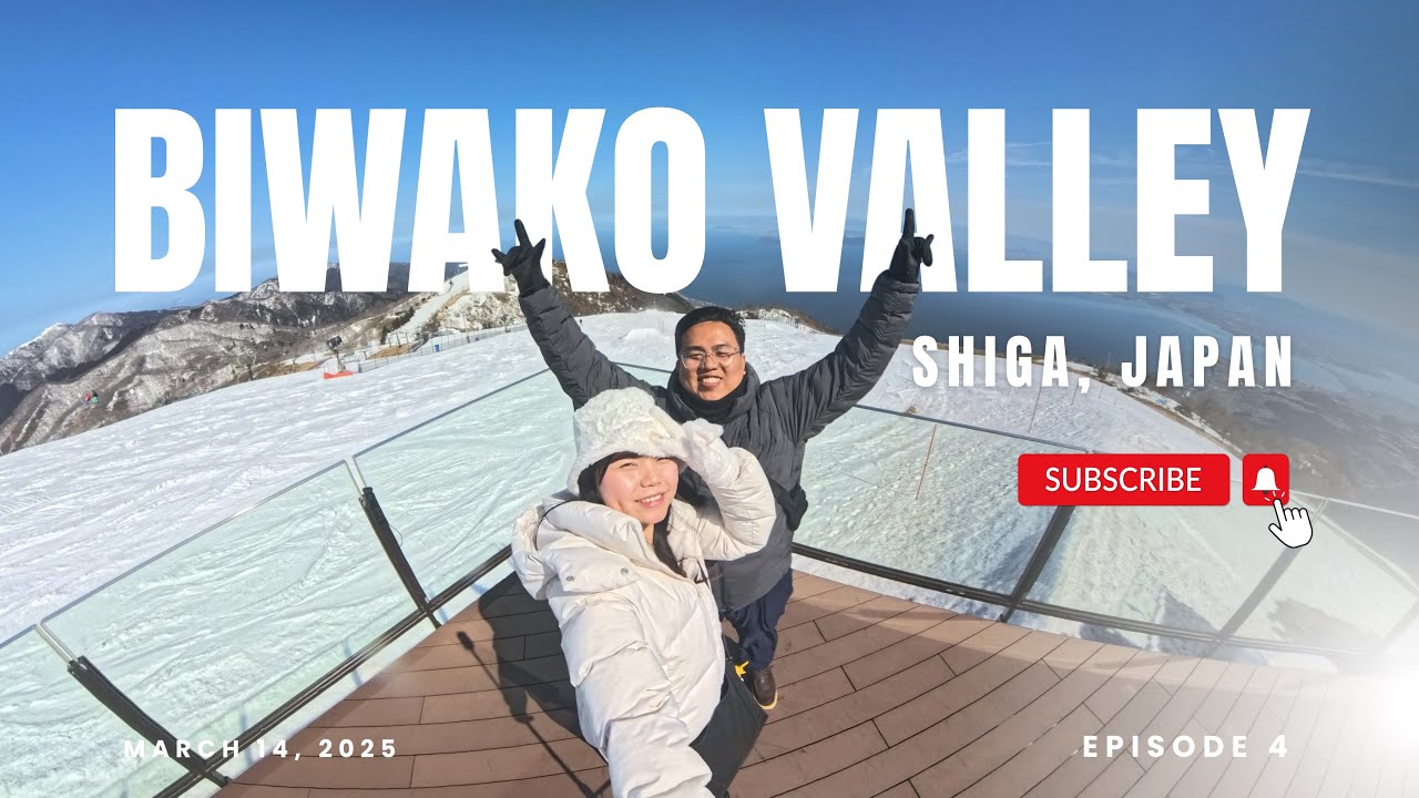 First Time Seeing Snow in Japan ❄️ Biwako Valley Day Trip
