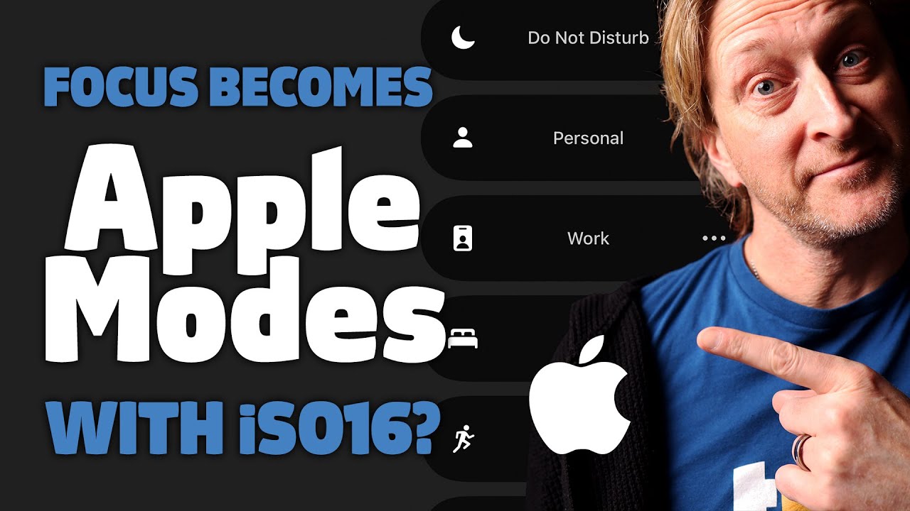 Apple Modes - Fixes Apple's Focus Modes - It Will Make Your iPhone Amazing - Thursday Thoughts