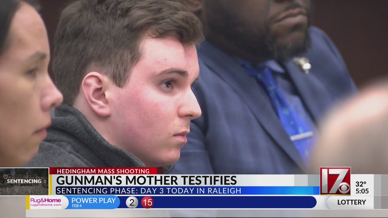 Gunman’s mother testifies at Raleigh mass shooting sentencing